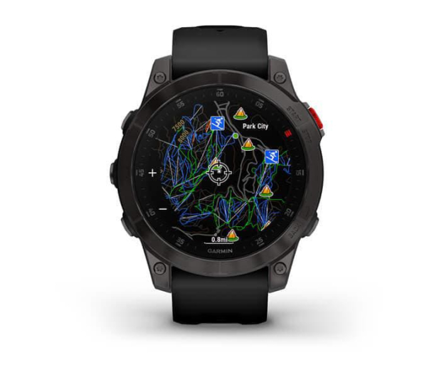 Garmin SMARTWATCH GARMIN Epix 2 Sapphire Czarny - 1466457 - zdjęcie 10